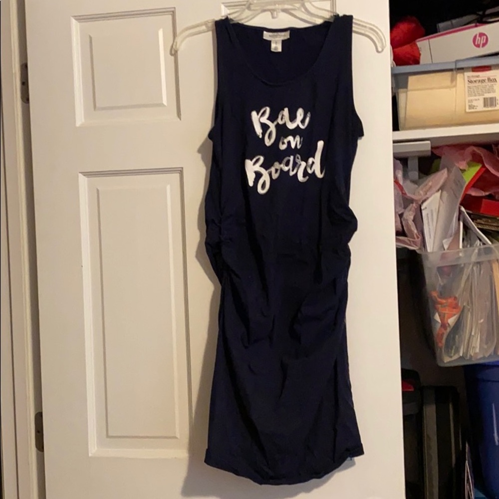 Bae on Board maternity dress